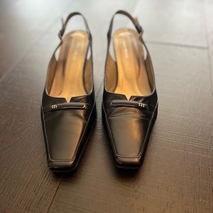 Sling back dress shoe